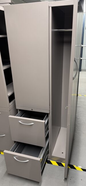 Alternative view of HON Taupe Storage Towers - Used