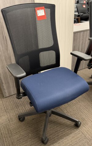 Navy Blue Fabric Seat Hon "Ignition" Task Chair - Used