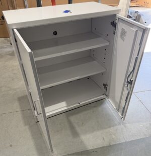 Alternative view of Allsteel Heavy Duty 2-Door Steel Cabinet - Used