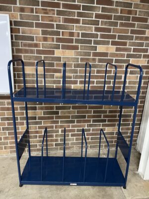 Steel Carton Stands for Cardboard Boxes 18”x51”x58” - Used