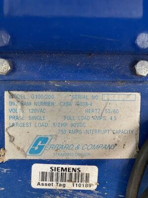 Gerrard Model G-200 Stretch Wrap - Used - Image 3