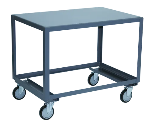 Jamco 36”x72” LV472 Mobile Top Shelf Table with Angle Frame Bottom – New Surplus